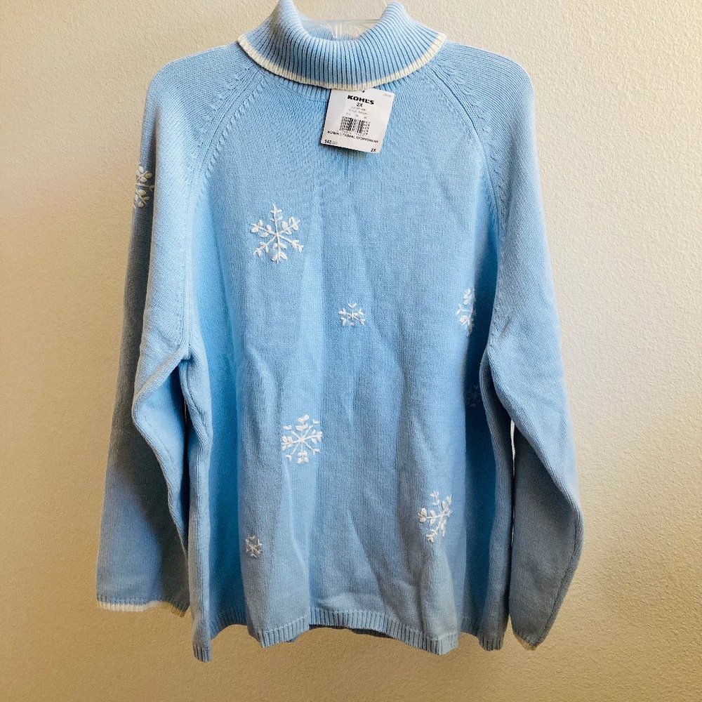 NWT Sonoma Holiday Knit Turtleneck Sweater